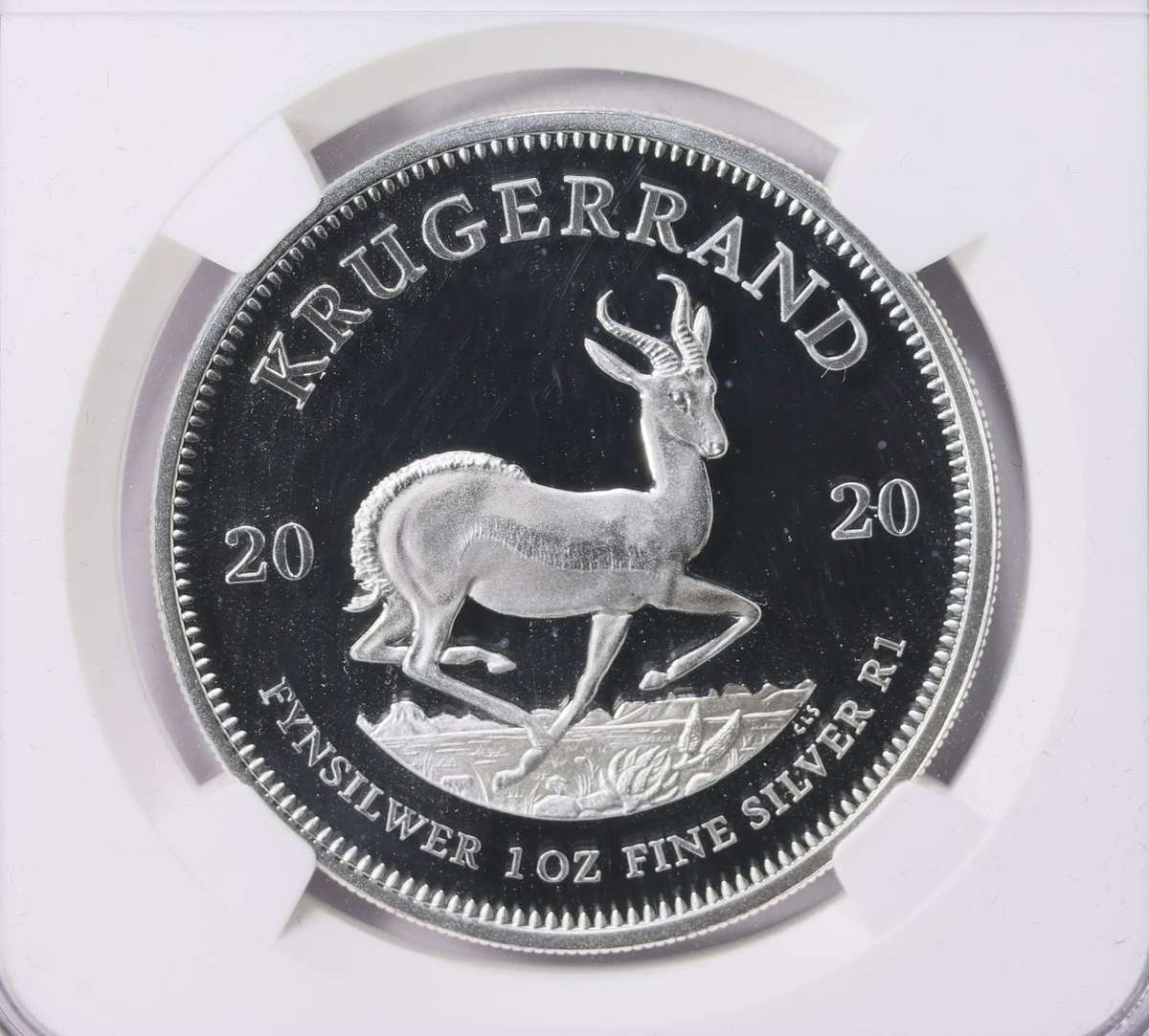 2020 PF-70 UC 1oz S-Krugerrand-1st Release ULTRA CAMEO (Low mint 15,000)