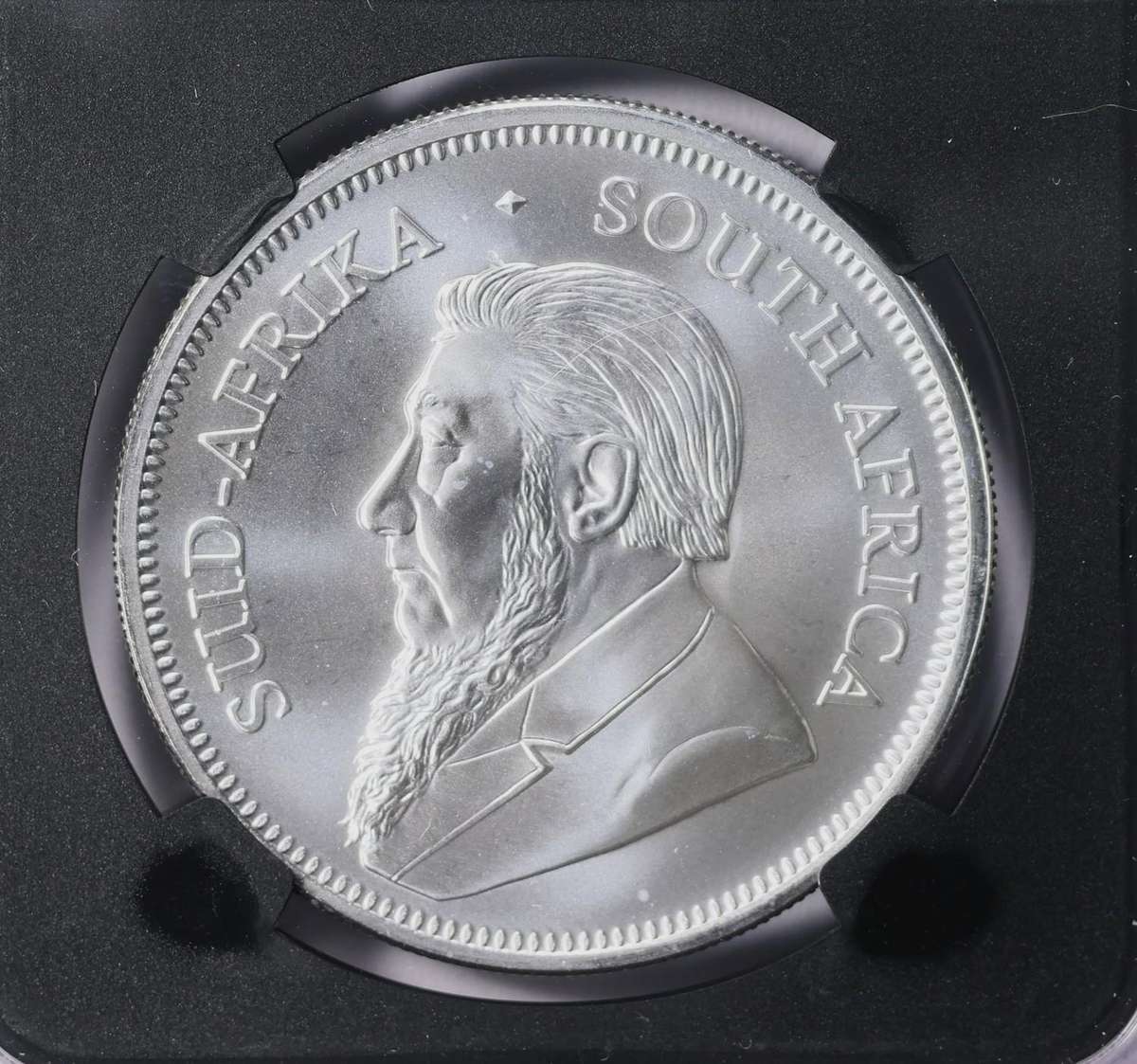 2021 MS-70 1oz S-Krugerrand-1st Day of Production (Silver Metal Label)