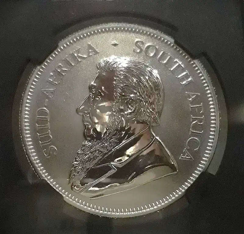 2017 SP-70 1oz Silver Krugerrand - HYBRID 50th Anniversary with PRIVY-1st RELEASE SERIES