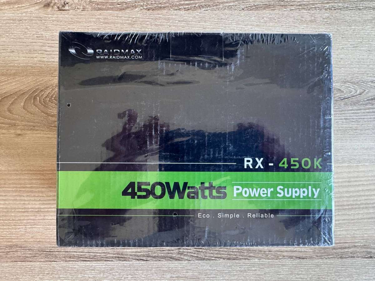 Raidmax RX-450K 450W PSU Power Supply  Brand New Sealed