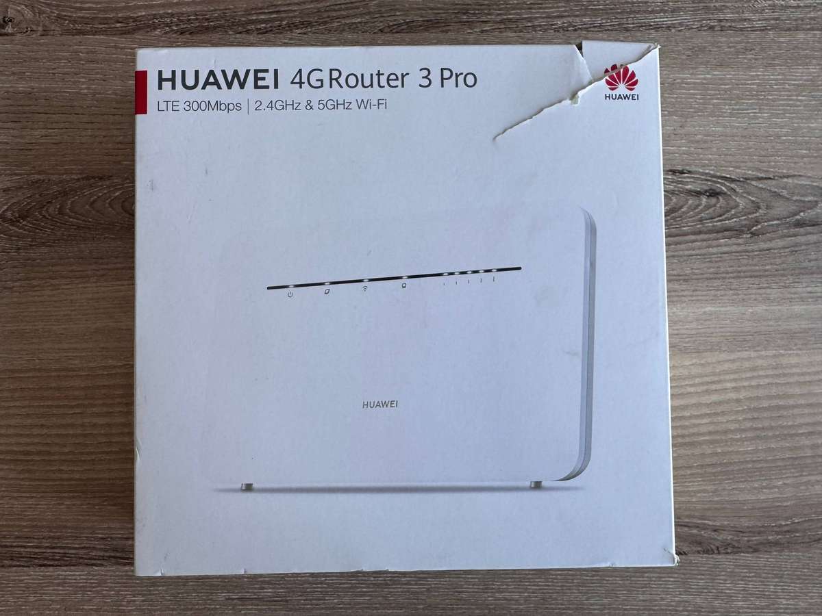 Huawei 4G Router 3 Pro  LTE Dual Band WiFi Router  Complete