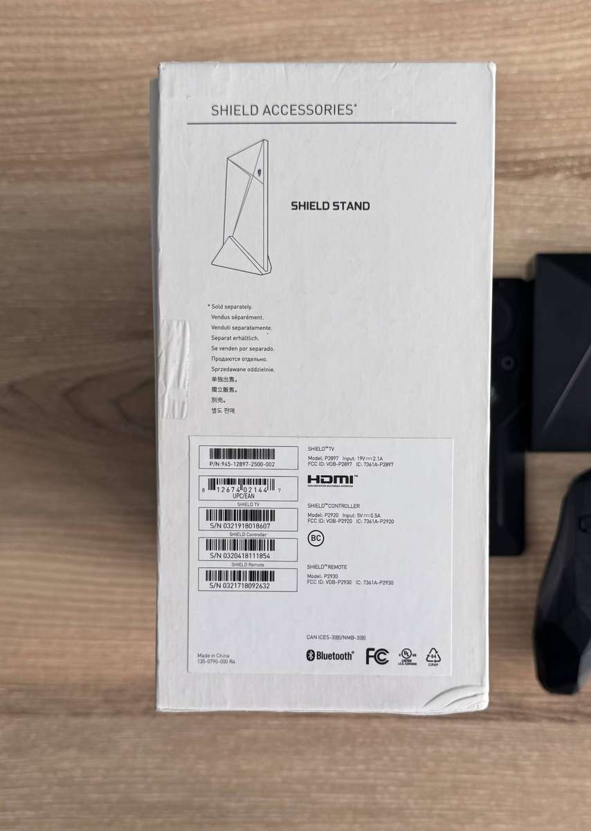 NVIDIA Shield TV 4K HDR Android TV Complete in Original Box