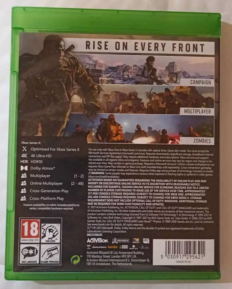 Call of Duty Vanguard for Xbox One / Series X