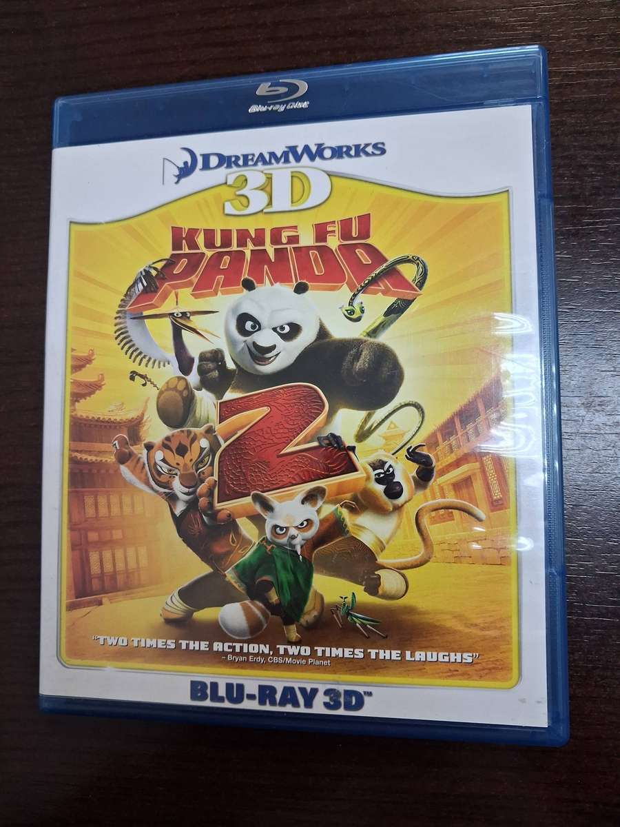 Kung fu Panda 2 on Blu-ray 3D