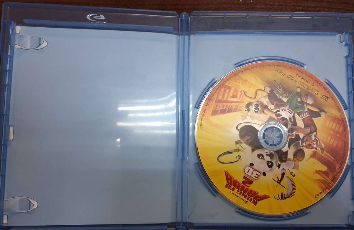 Kung fu Panda 2 on Blu-ray 3D