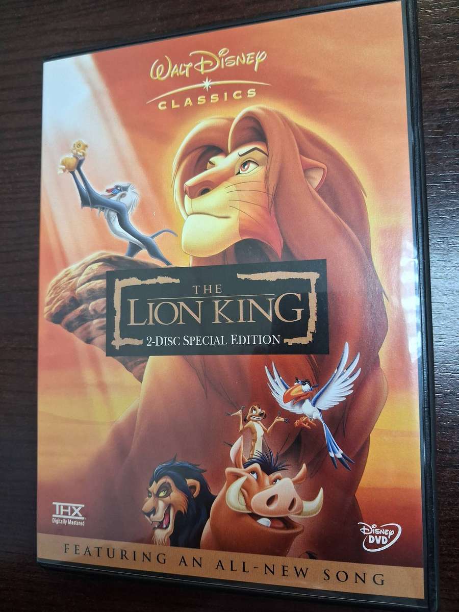 The Lion King 2-disc Special Edition on DVD