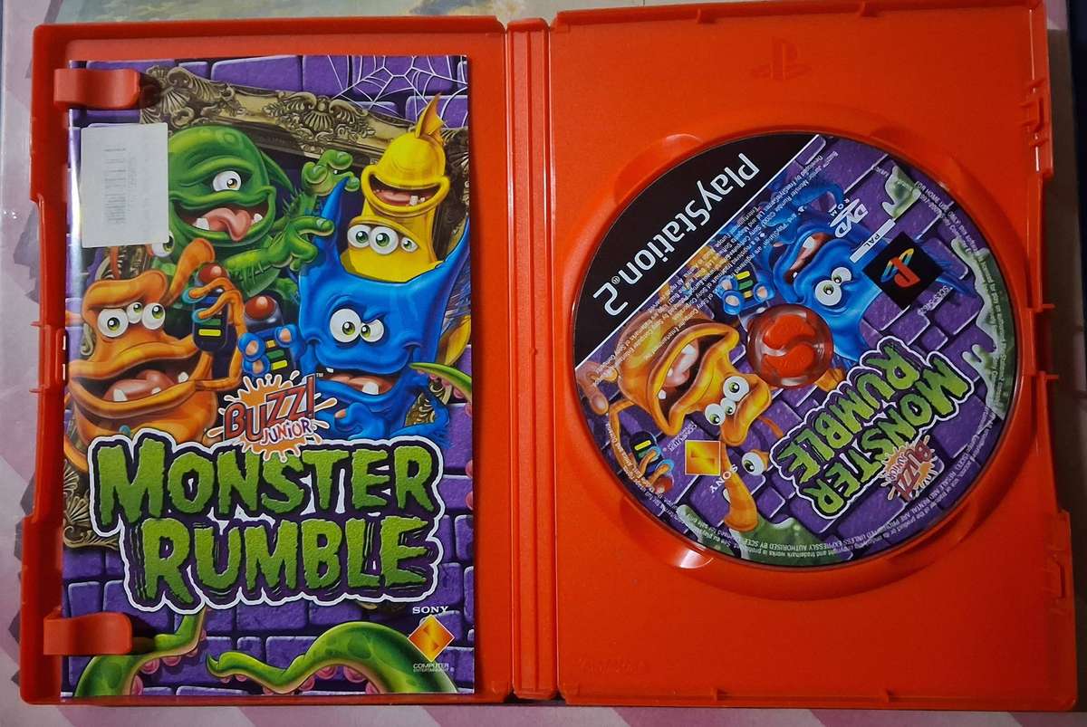 Buzz Junior Monster Rumble for Ps2 (PAL, USB)