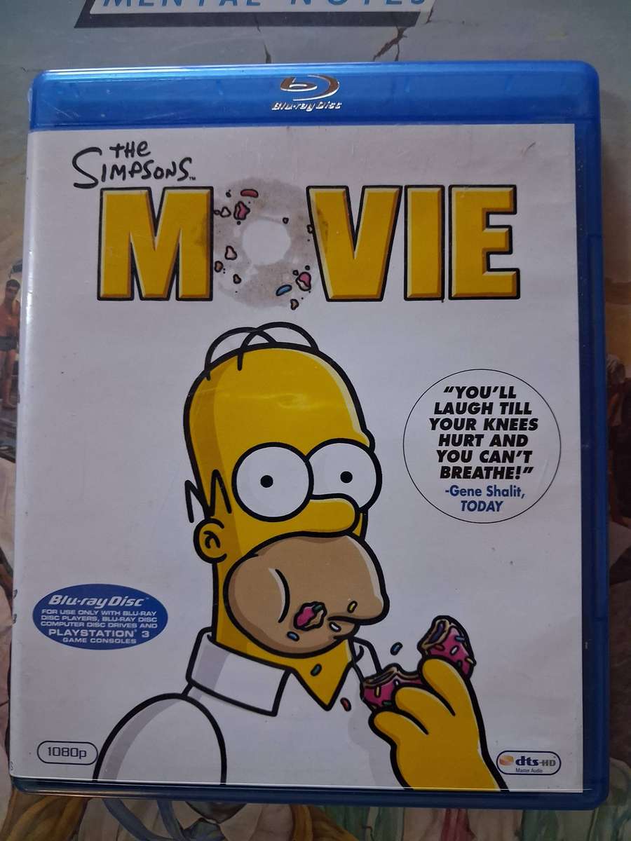 The Simpsons Movie on Blu-ray