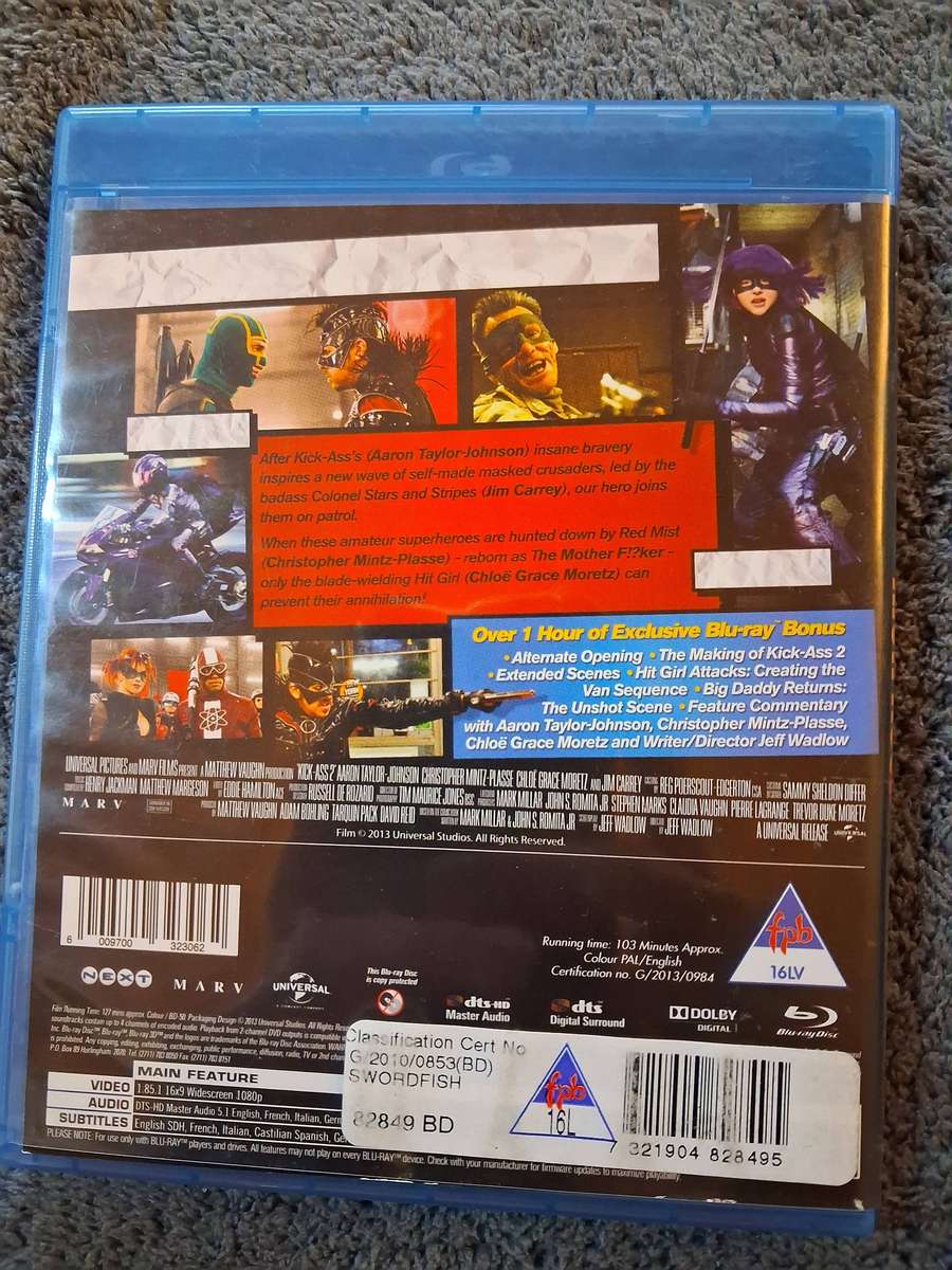 Kick-Ass2 on Blu-ray