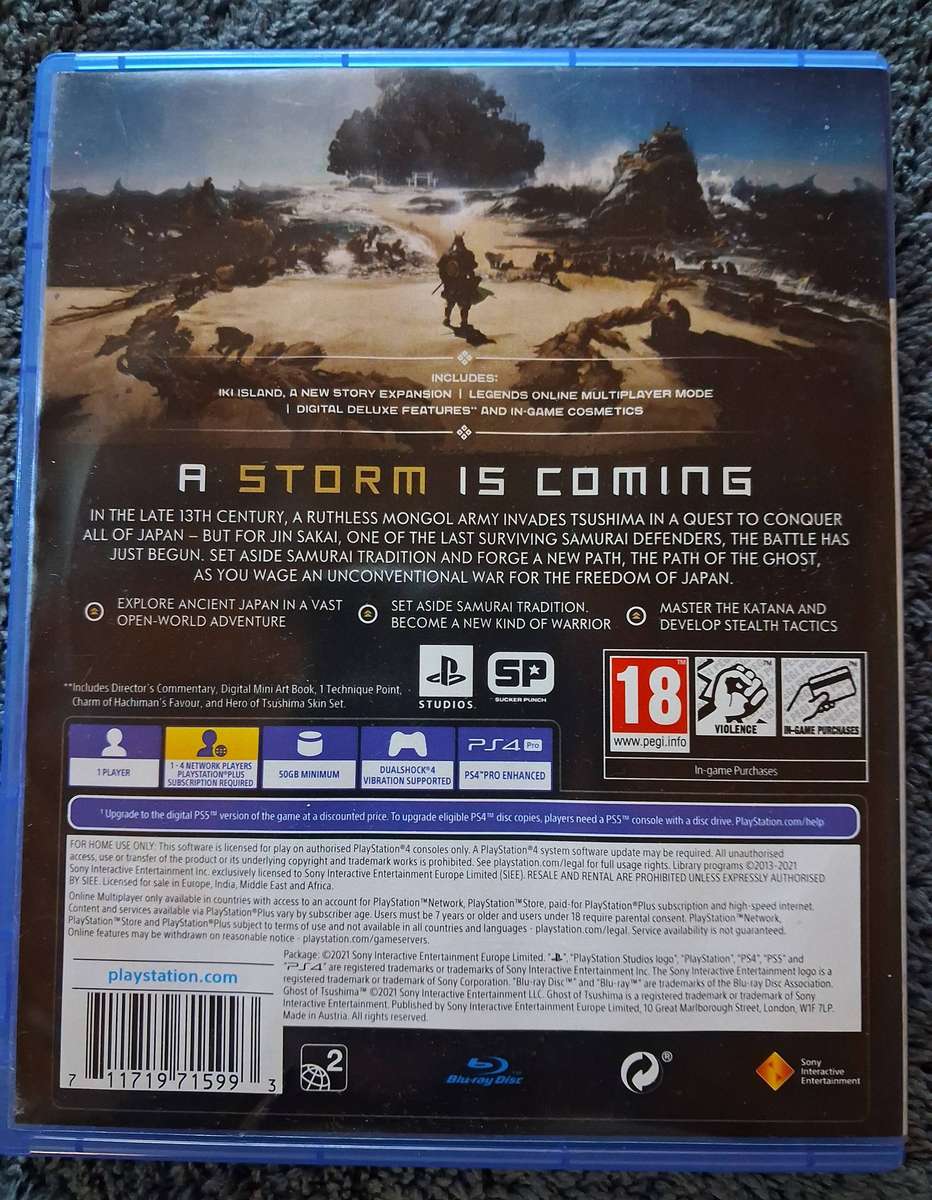 Ghost of Tsushima (Director's Cut) for PS4