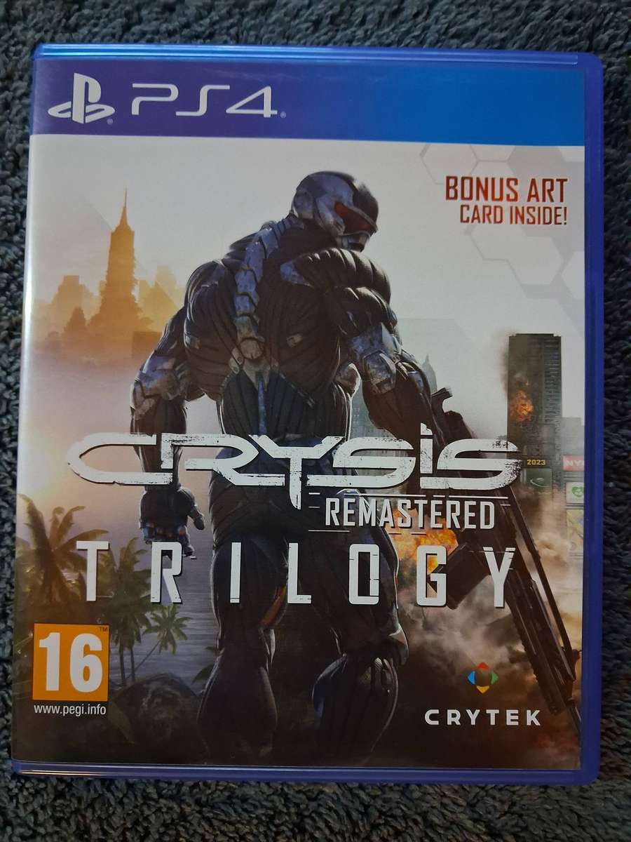 Crysis Remastered Trilogy for Ps4