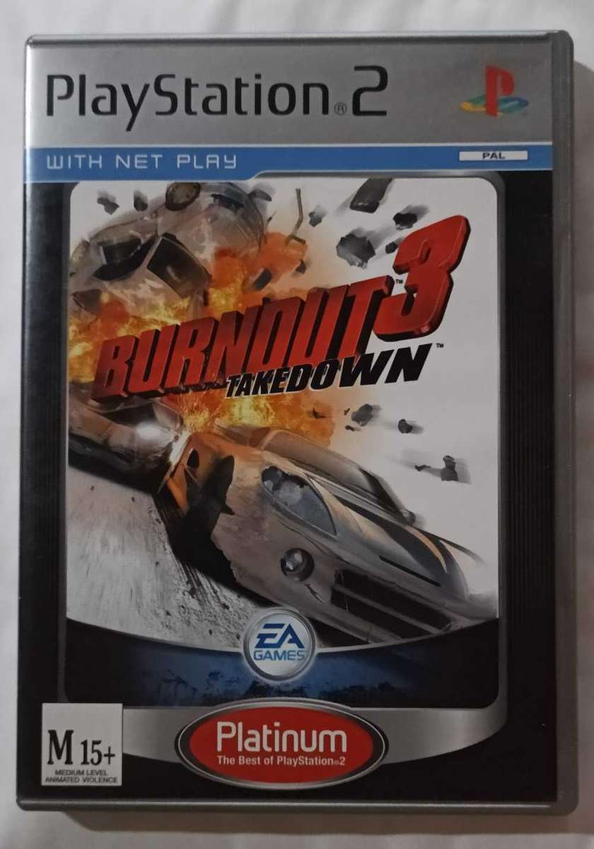 Burnout 3 Takedown for PS2 (CIB)