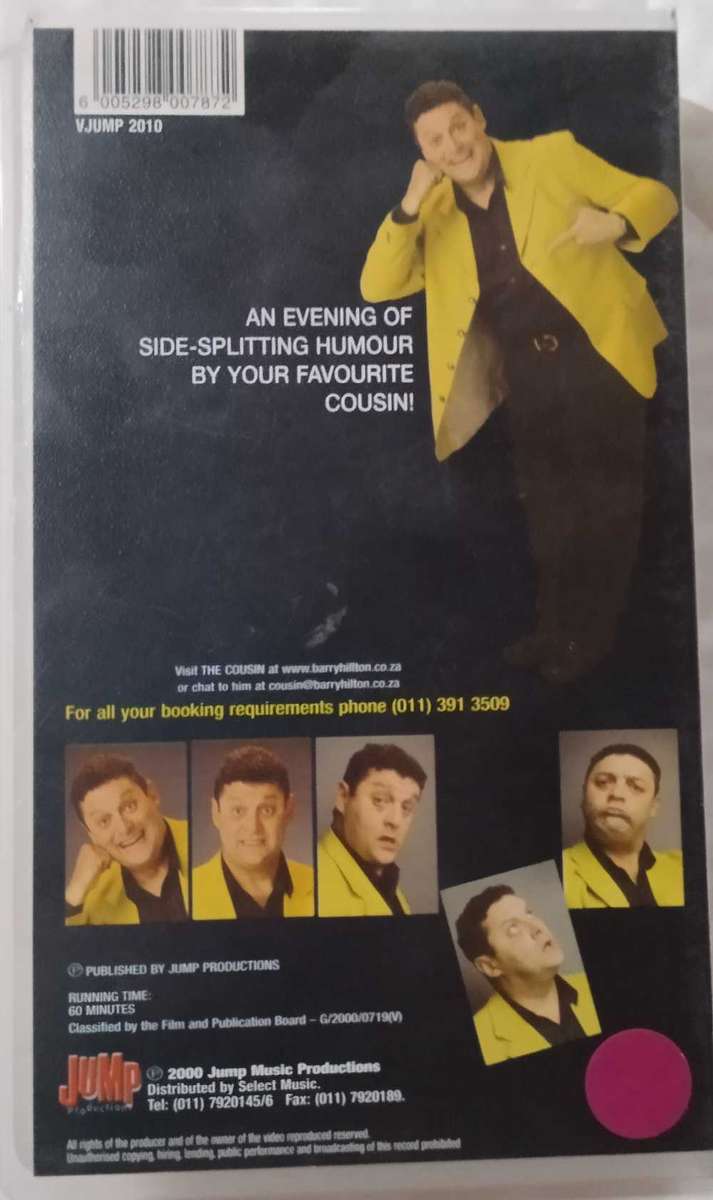 Barry Hilton - the Cousin VHS