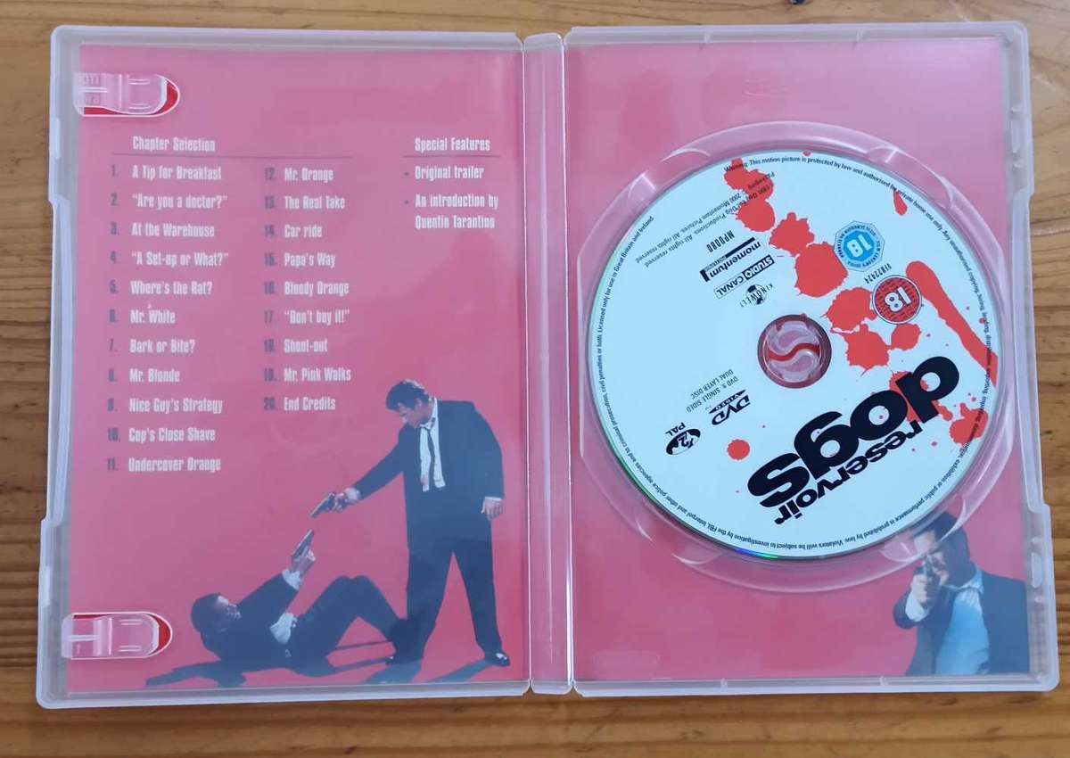 Reservoir dogs on DVD