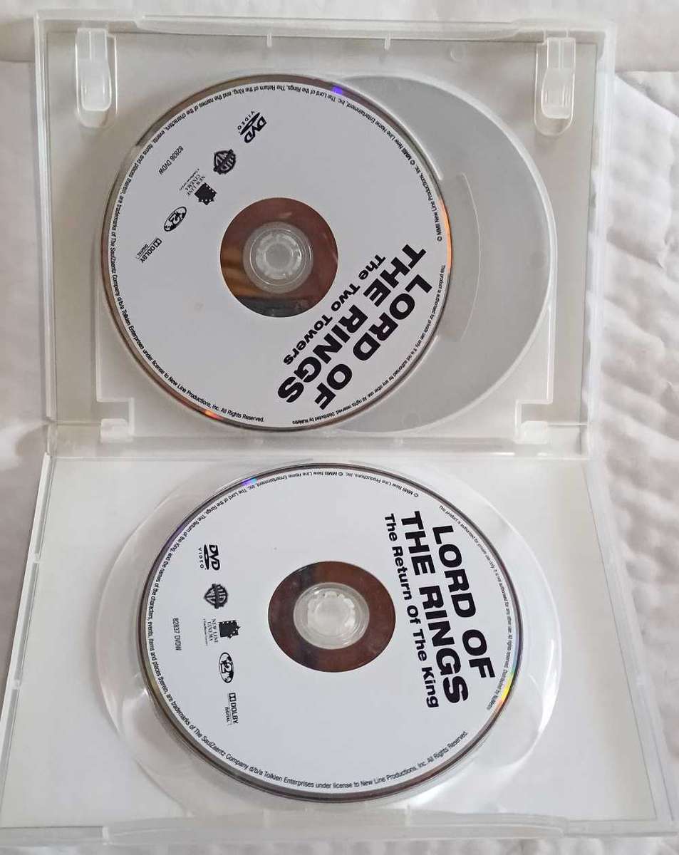Lord of the Rings Trilogy on DVD