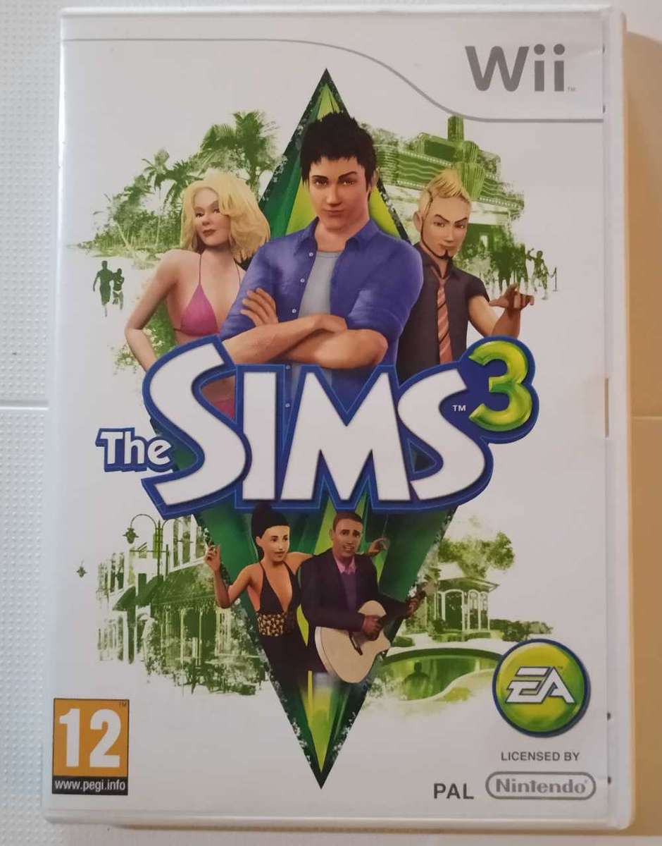 Sims 3 for Nintendo Wii (PAL, CIB)