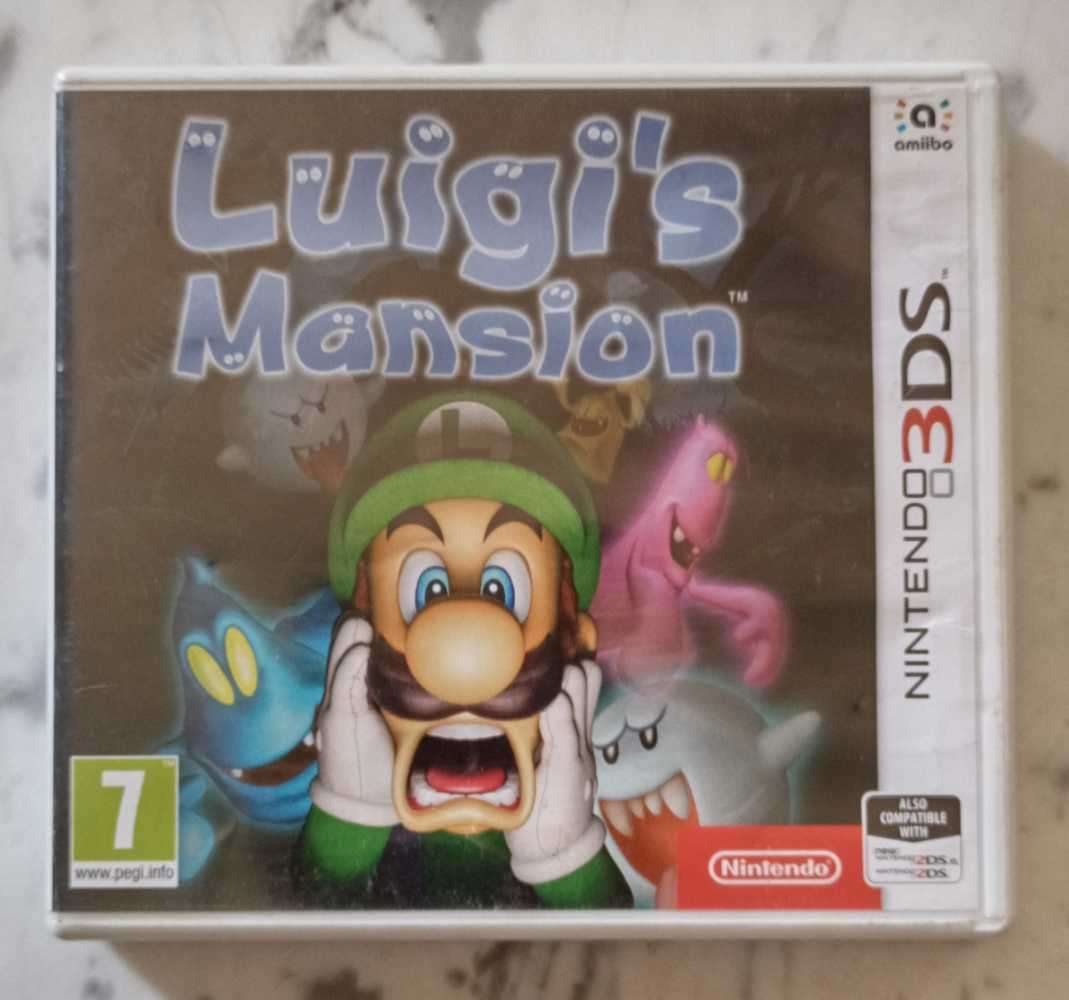 Luigi's Mansion (PAL) + 6 AR cards for Nintendo 3DS and 2DS