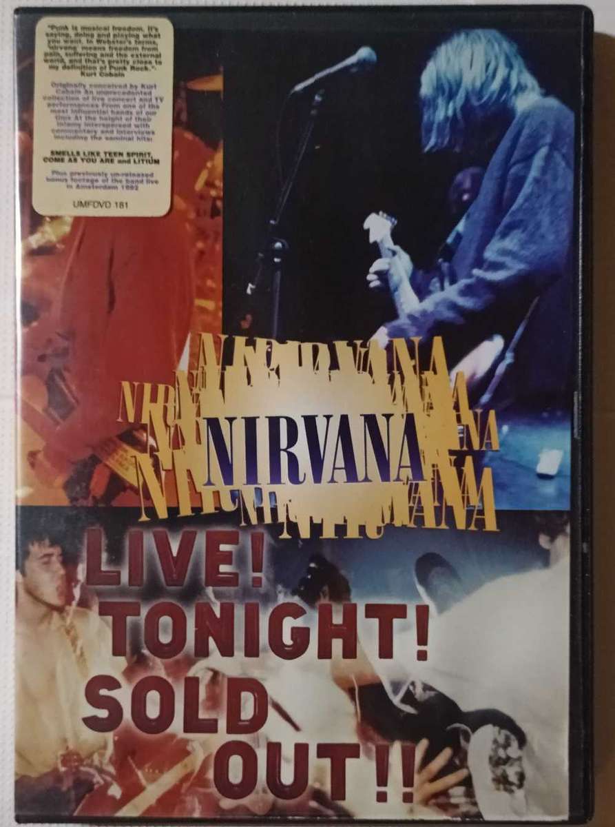 Nirvana Live! Tonight! Sold Out! DVD
