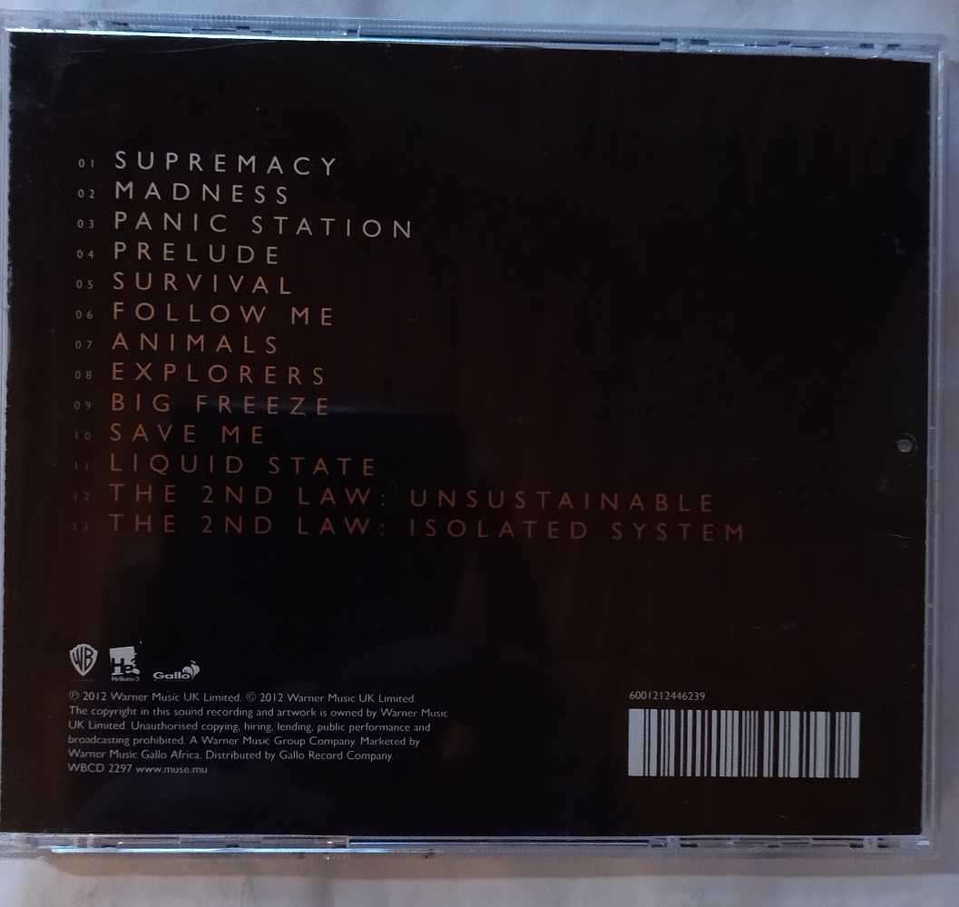MUSE The Second Law CD