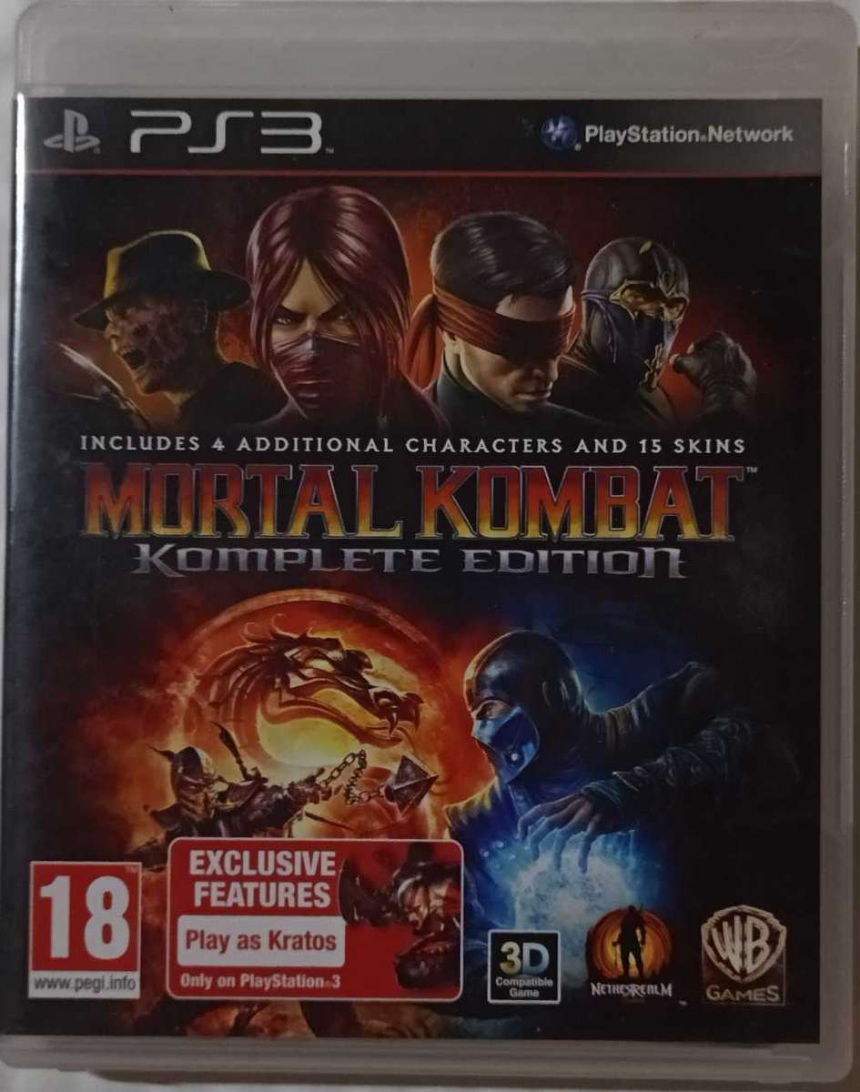 Mortal Kombat Komplete Edition for PS3 (CIB)