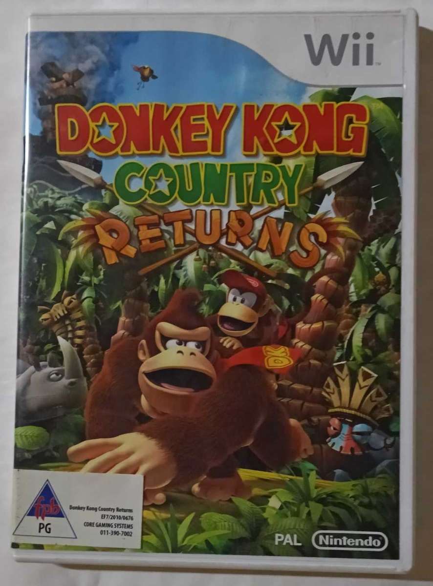 Donkey Kong Country Returns for Nintendo Wii (PAL, CIB)