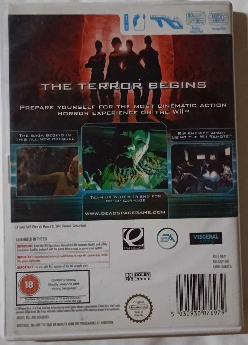 Dead Space Extraction for Wii (PAL, CIB)