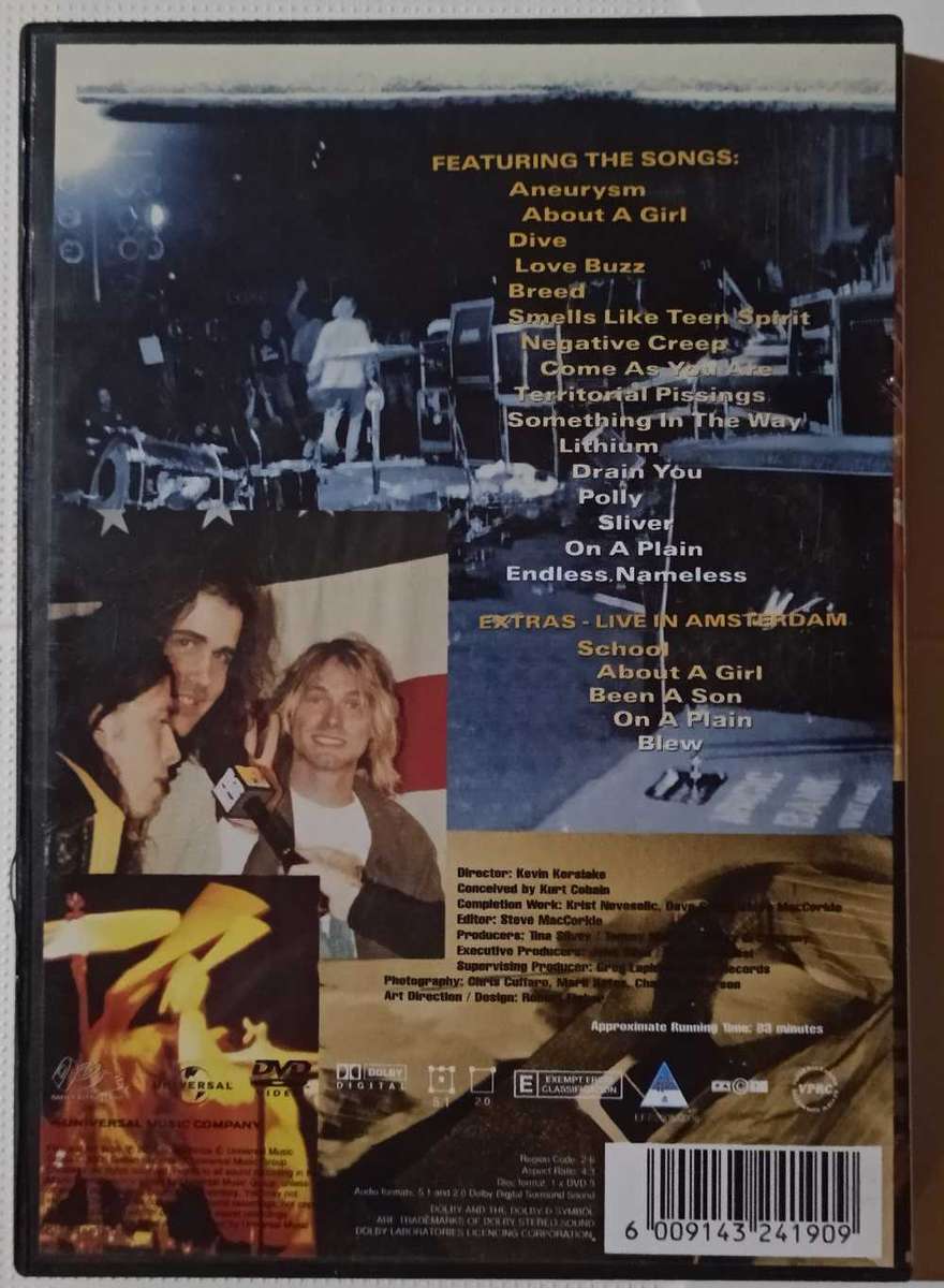 Nirvana Live! Tonight! Sold Out! DVD
