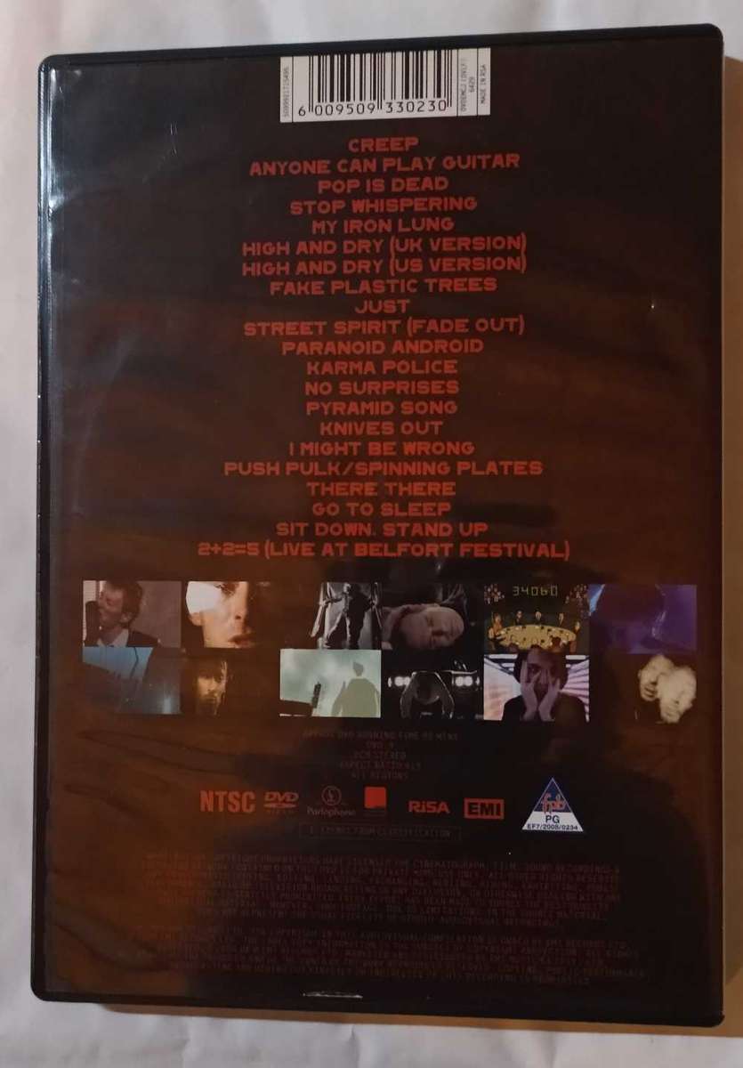Radiohead Best Of DVD