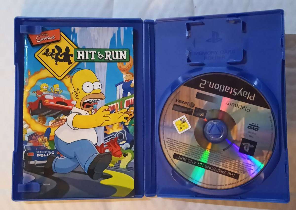 The Simpsons Hit and Run for PS2 (CIB)