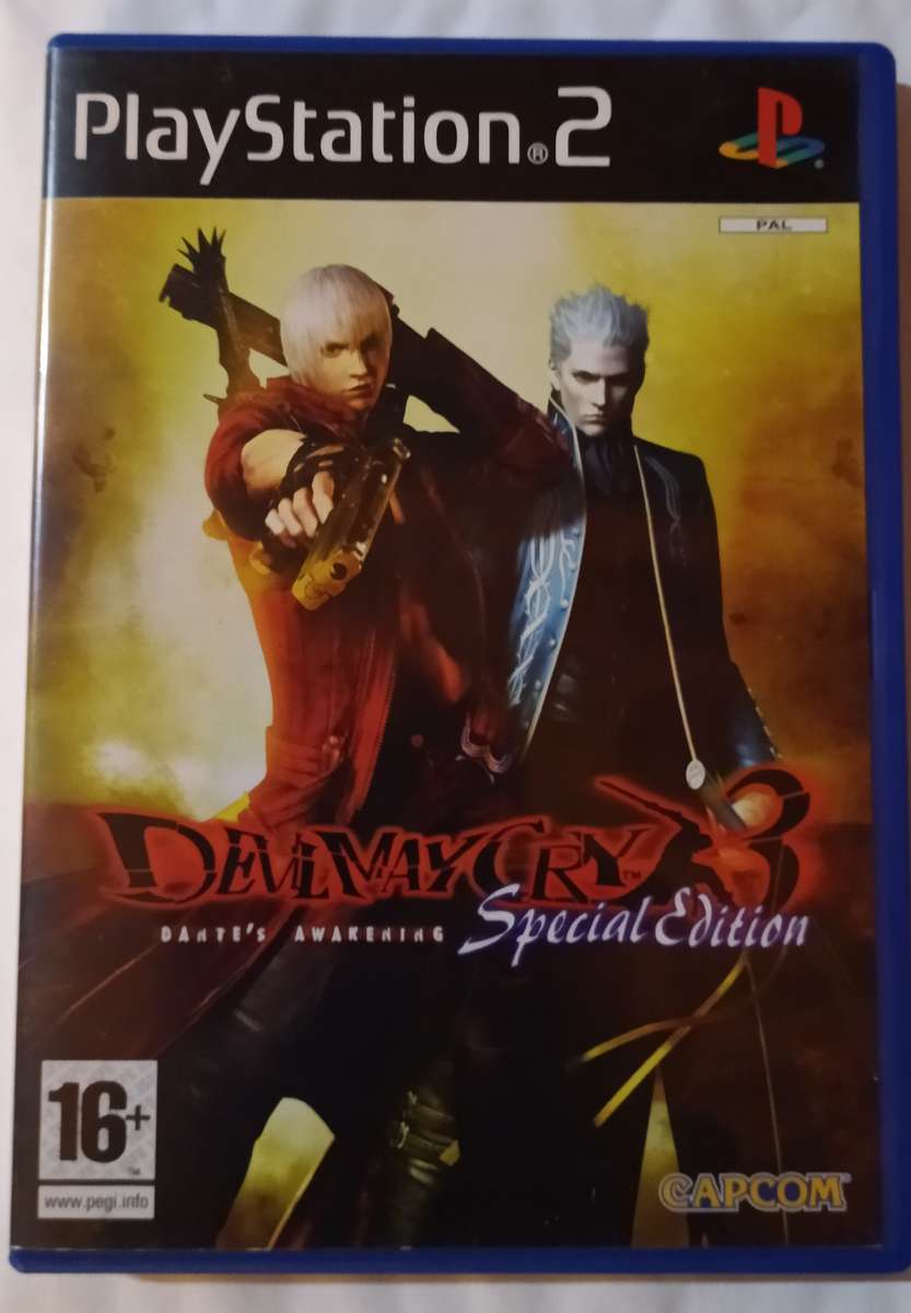 Devil May Cry 3 Special Edition for PS2 (PAL, CIB)