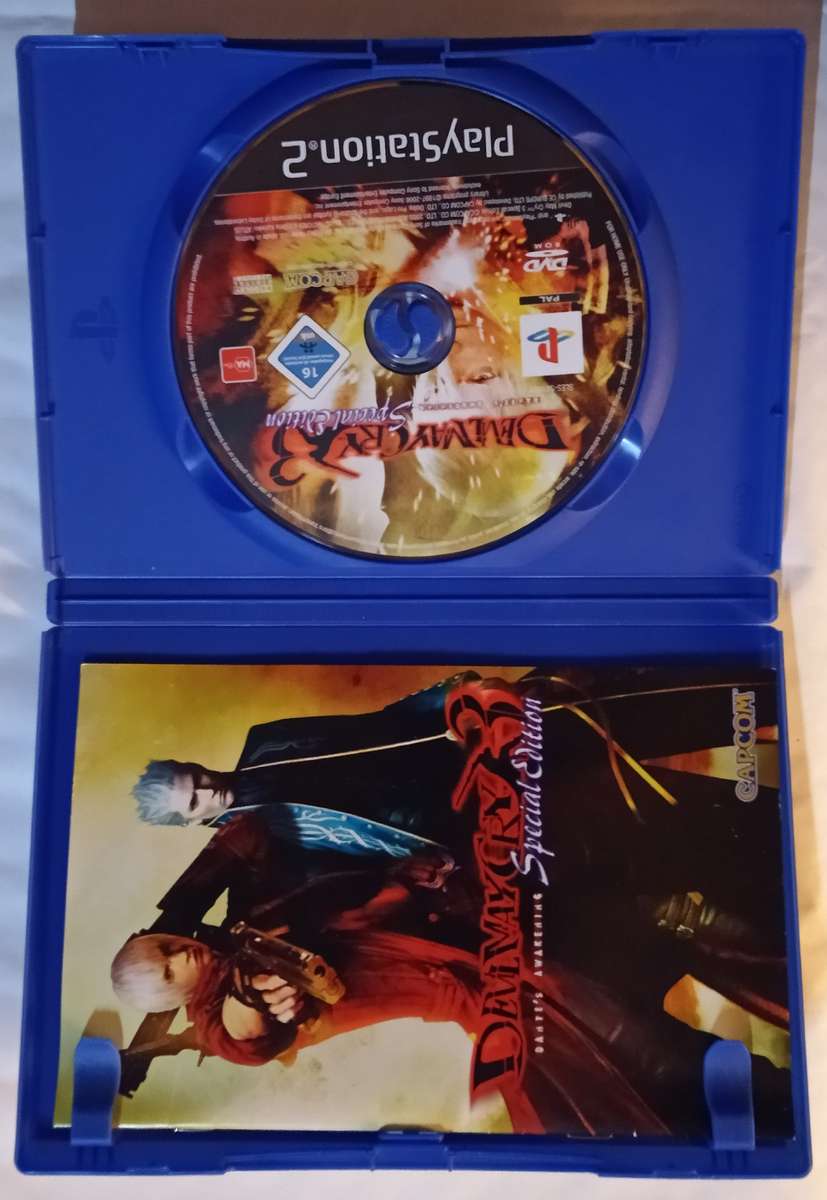 Devil May Cry 3 Special Edition for PS2 (PAL, CIB)