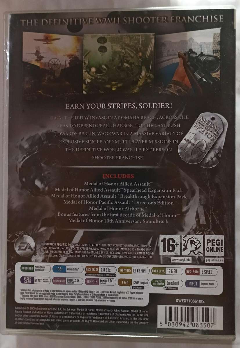 Medal of Honor 10th Anniversary PC Games