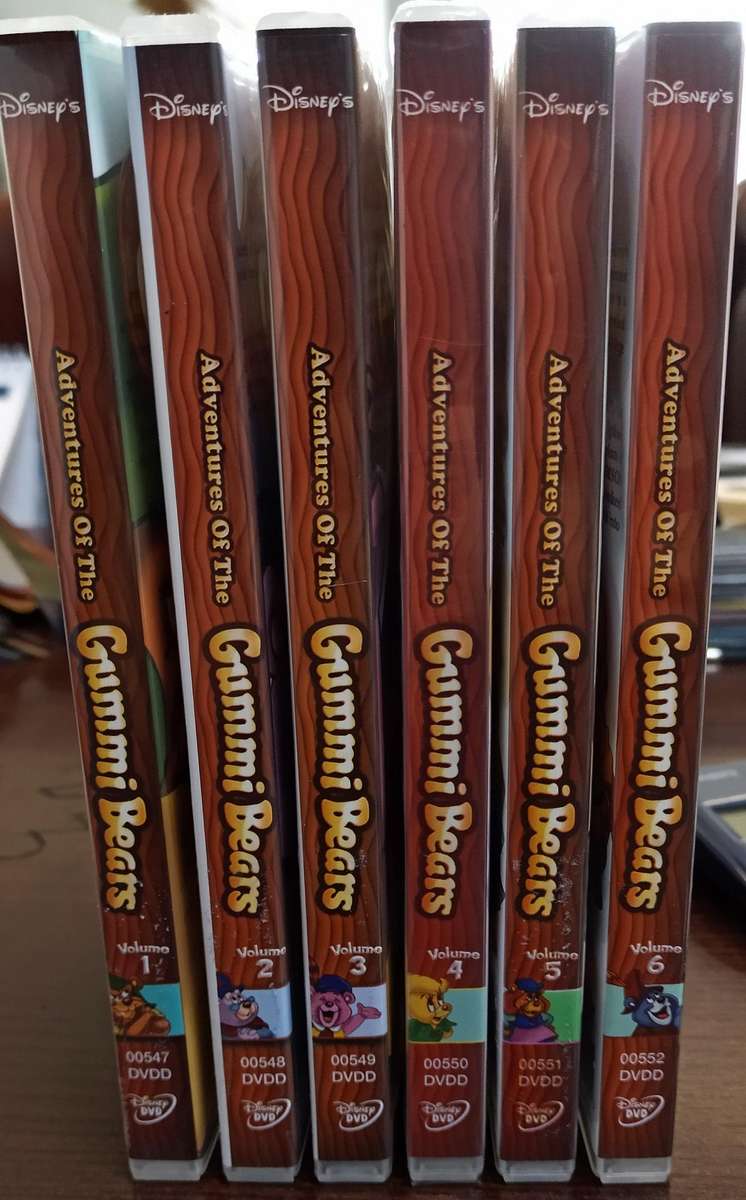 Gummi Bears vol. 1 - 6 on DVD (Mint)