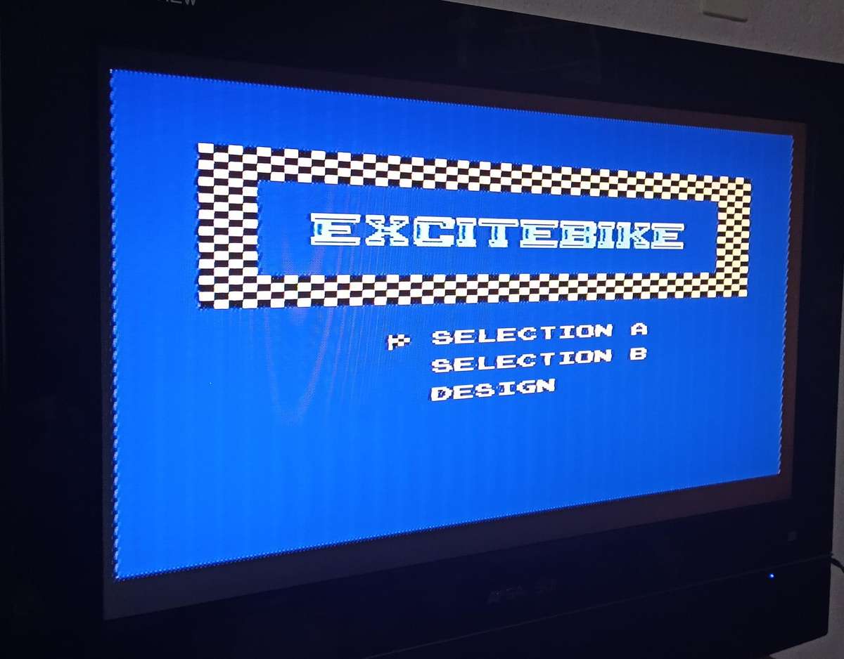 TV Games console 8bit Vintage