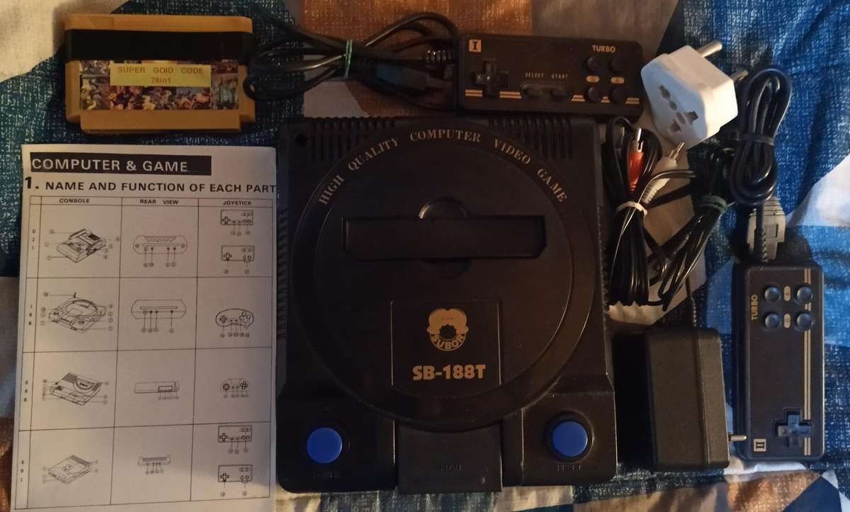 TV Games console 8bit Vintage