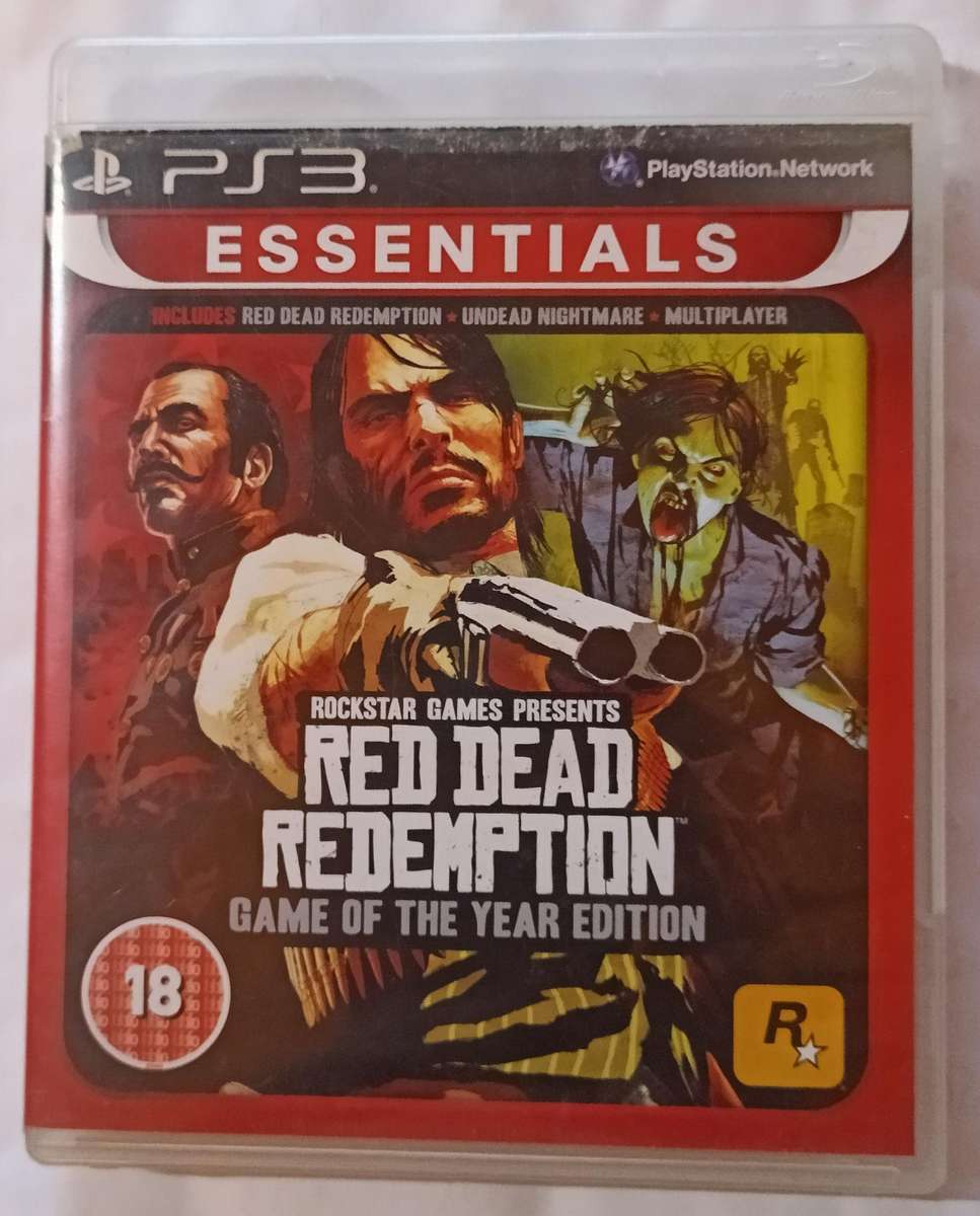 Red Dead Redemption GotY edition for Ps3