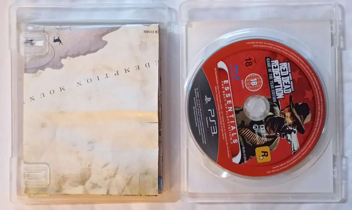 Red Dead Redemption GotY edition for Ps3