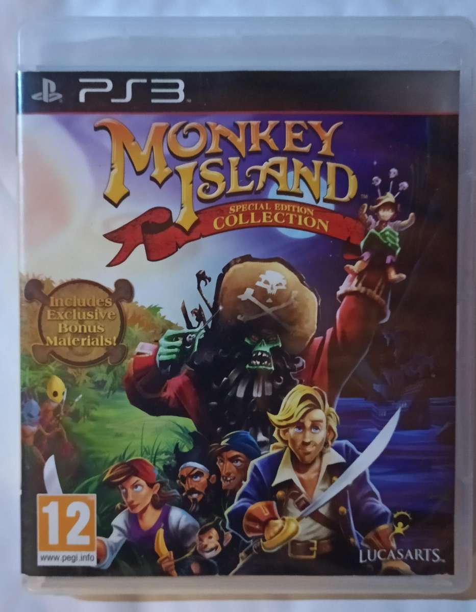 Monkey Island Collection Special Edition for Ps3 (CIB)