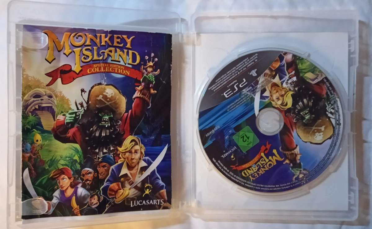 Monkey Island Collection Special Edition for Ps3 (CIB)