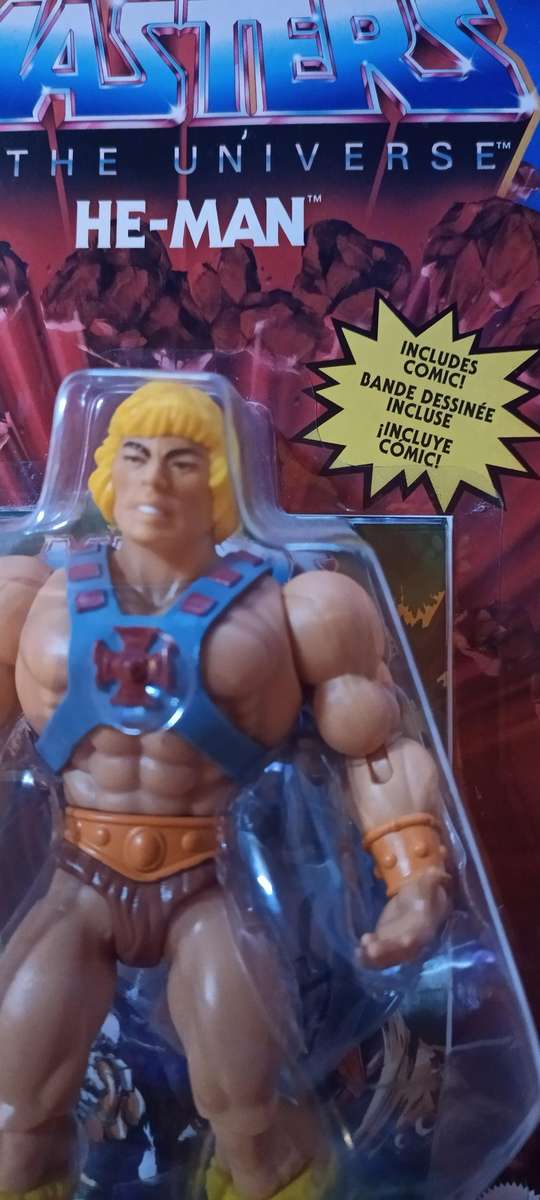 Masters of the Universe He-man Action Figurine (Sealed)