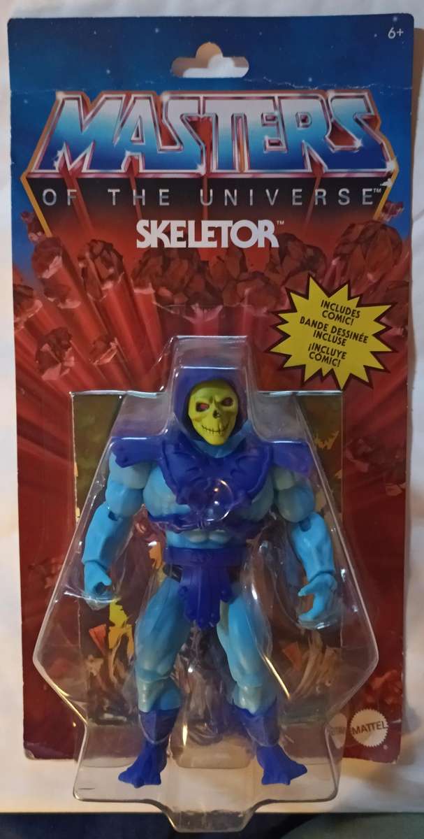 Skeletor action figure from Masters of the Universe (Sealed)