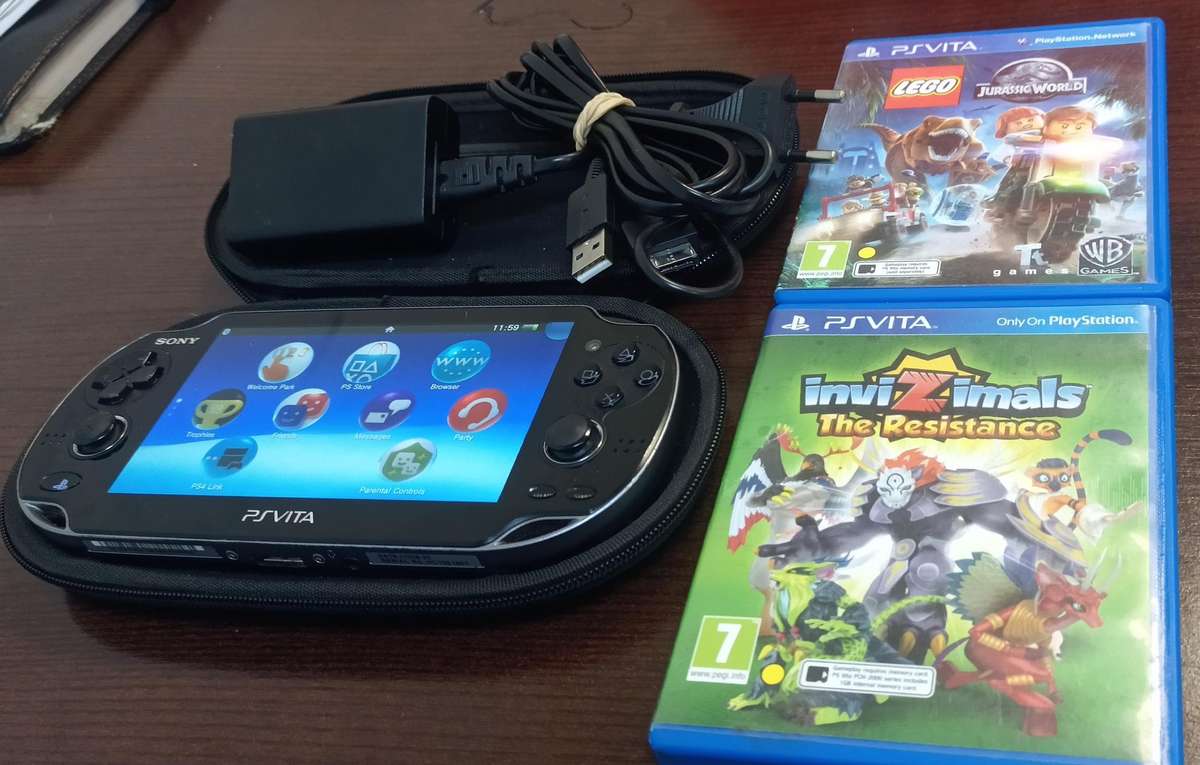 PS Vita Console with extras