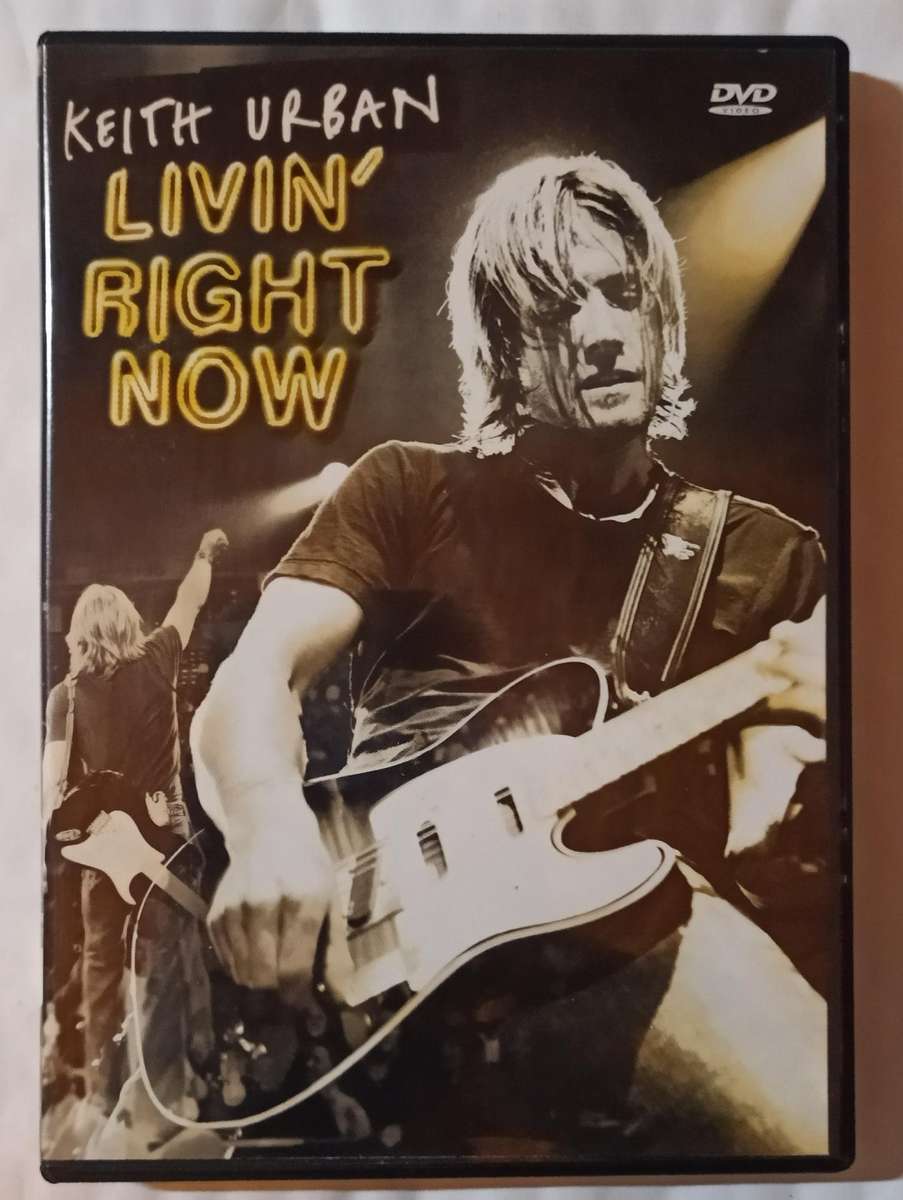 Keith Urban Livin' Right Now DVD