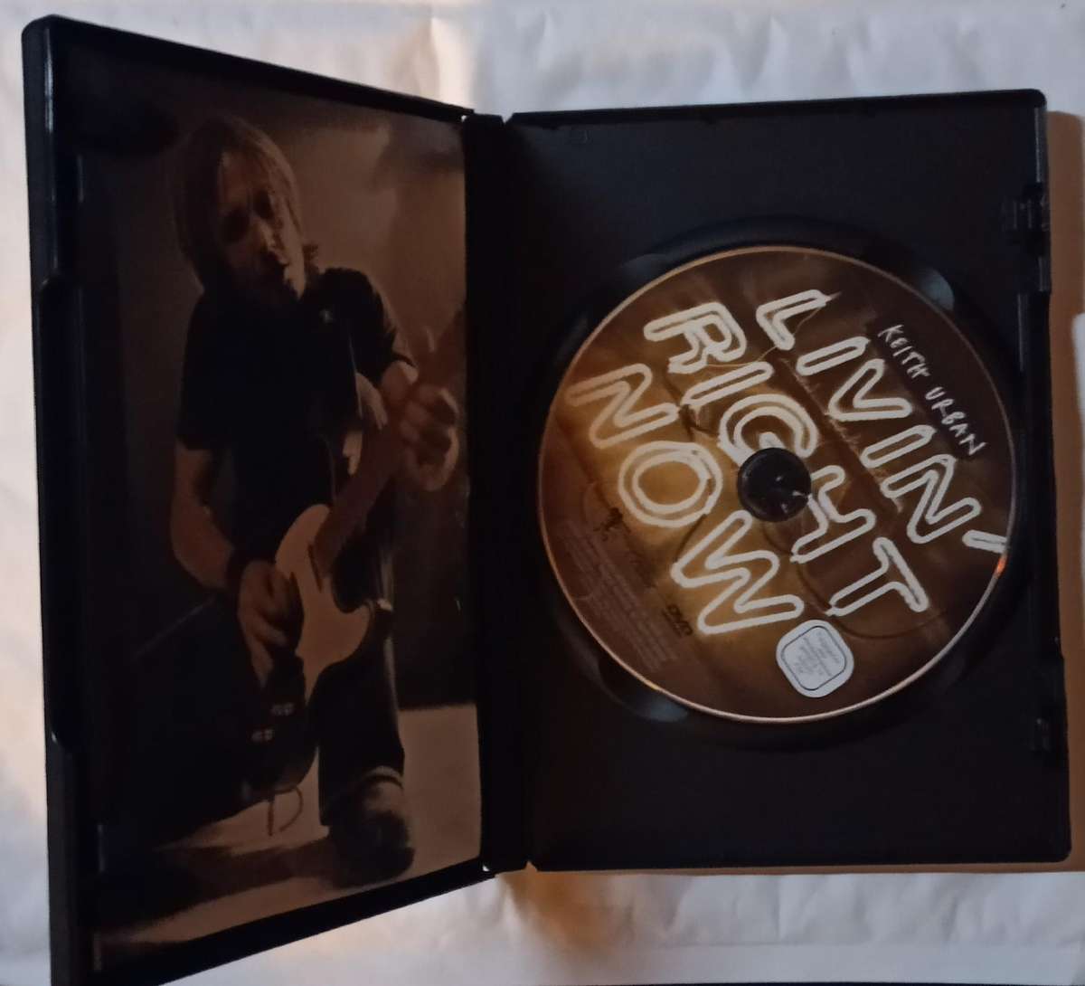 Keith Urban Livin' Right Now DVD
