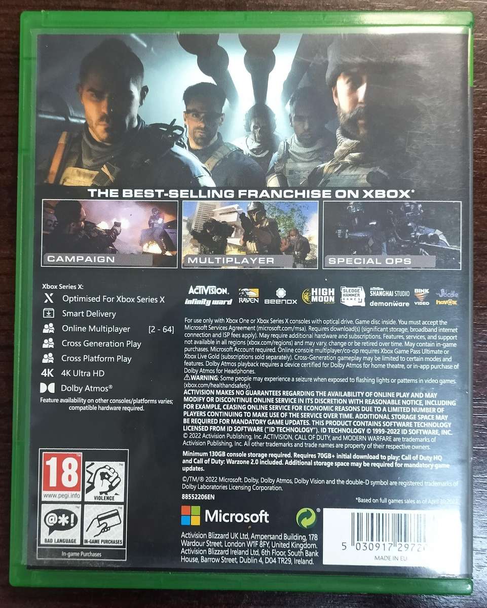 Call of Duty Modern Warfare II for Xbox One and Series X