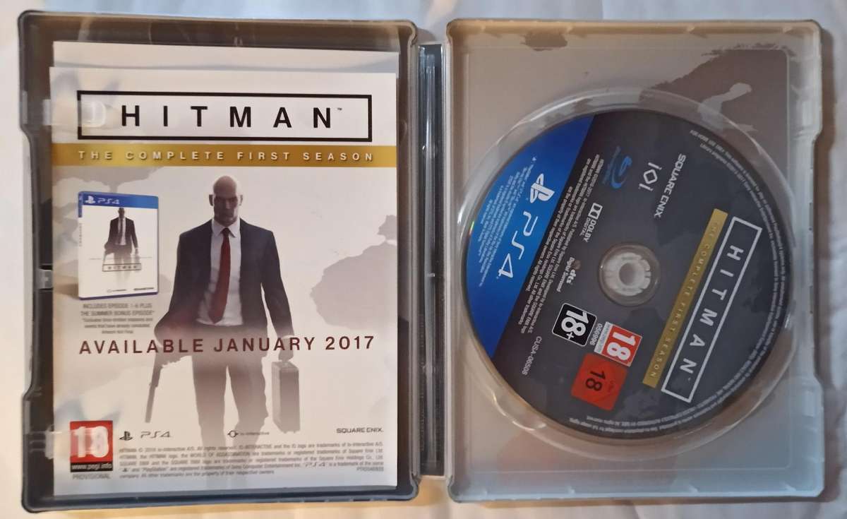 Hitman Steelbook Edition for PS4 (CIB)