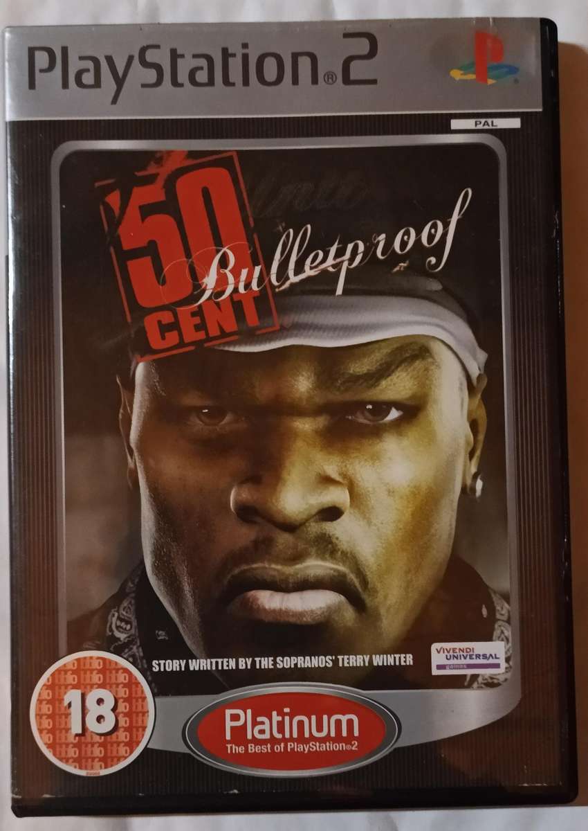 50 Cent Bulletproof for PS2 (CIB)
