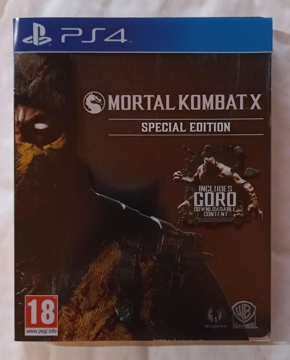 Mortal Kombat X Special Edition for PS4 (CIB, MINT)