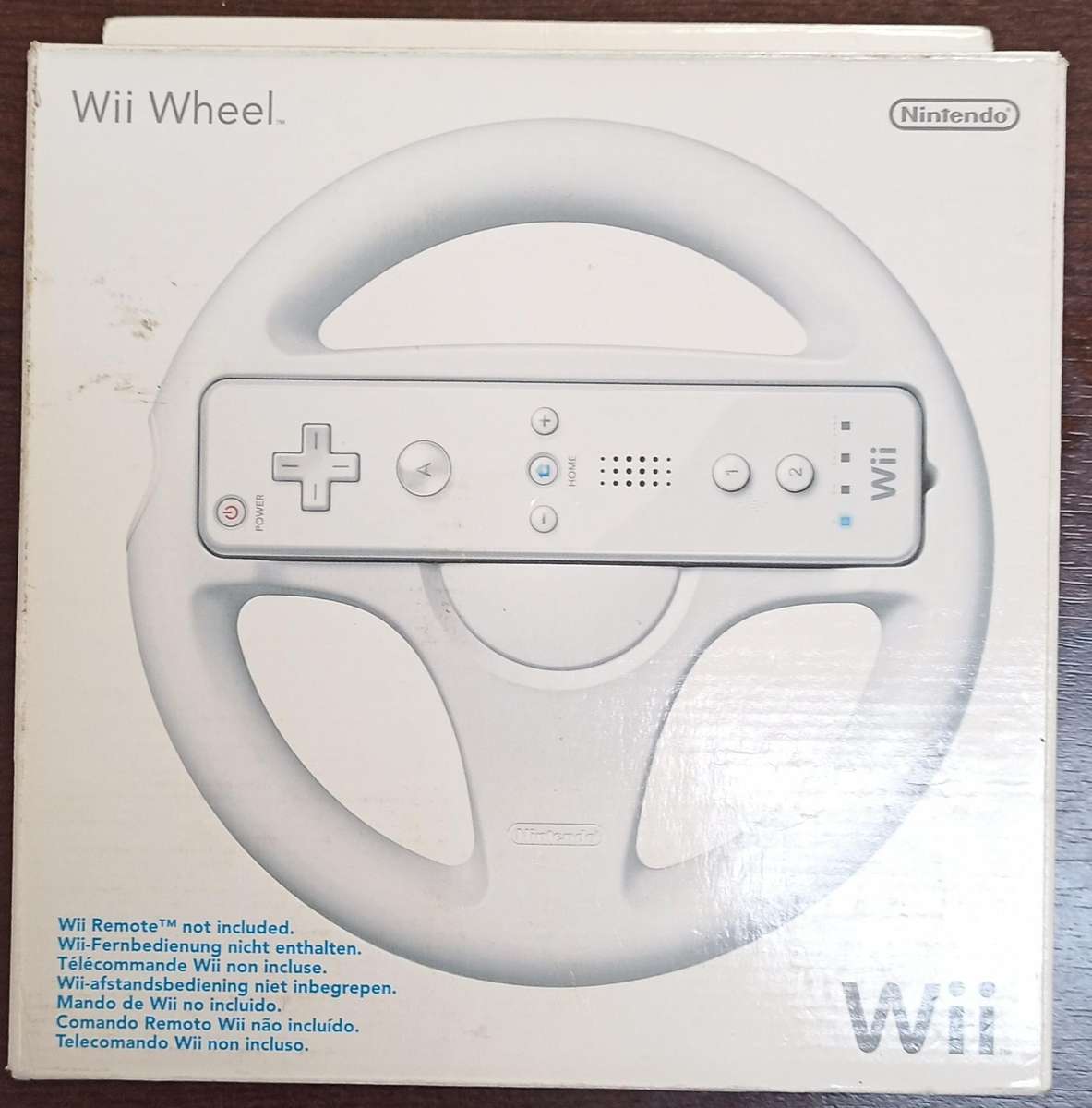 Nintendo Wii Steering Wheel (Original) AS NEW