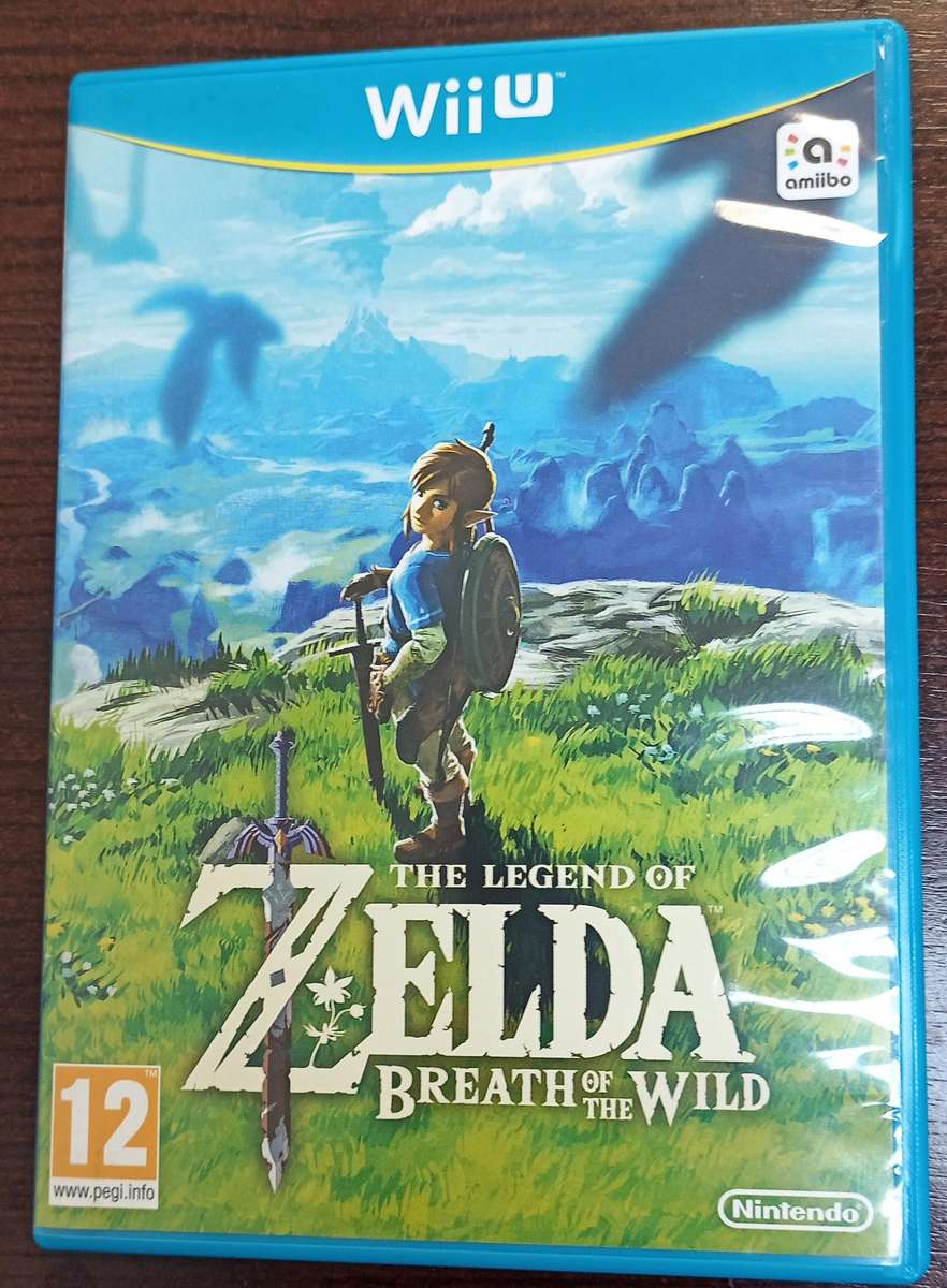 Zelda Breath of the Wild for Wii U PAL CIB